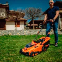 Газонокосилка аккумуляторный Villager VILLY 3740E-2BCB Ручной photo 6