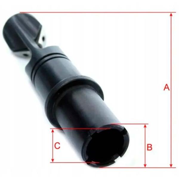 Adaptor MAR-POL M793022 Black / Metal photo 4