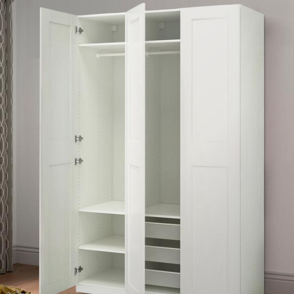 Dulap Ikea Pax/Grimo 150 x 60 x 236.4 / DSP / Alb photo 3