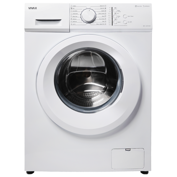 Mașină de spălat Vivax WFL-120716CS 7 kg / 1200 rpm / White photo 1