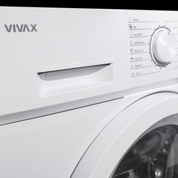 Mașină de spălat Vivax WFL-120716CS 7 kg / 1200 rpm / White photo 4