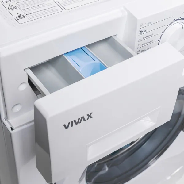 Mașină de spălat Vivax WFL-120716CS 7 kg / 1200 rpm / White photo 7