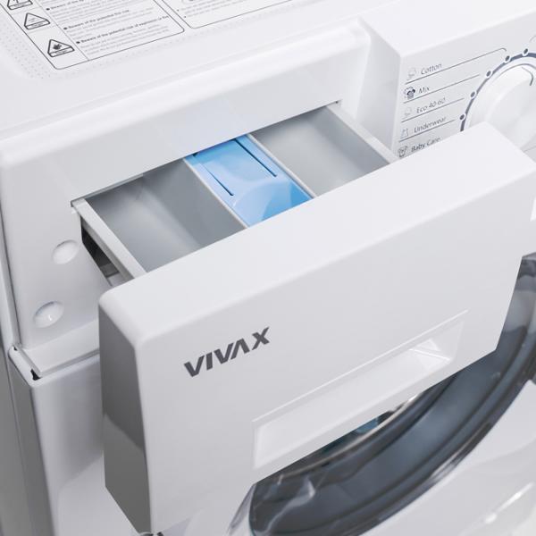 Mașină de spălat Vivax WFL-120716CS 7 kg / 1200 rpm / White photo 7