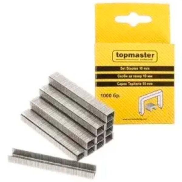 Cкобы Topmaster 511333 Металл / 1000 photo 1