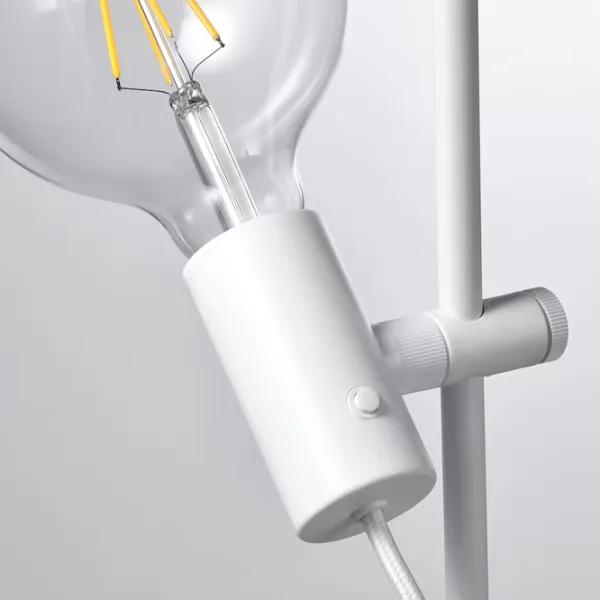 Lampadar Ikea Harslinga/Lunnom  White / E27 photo 2