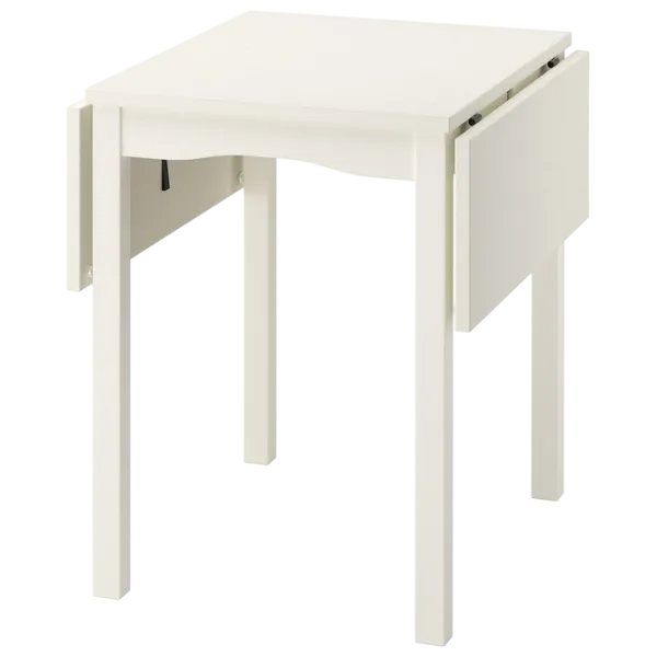 Set masă și scaune Ikea Hauga Pătrată / PAL / White photo 2