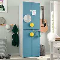 Dulap Ikea Smastad/Platsa 60 x 57 x 181 / DSP / Alb photo 2