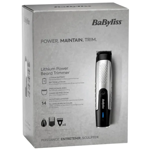 Trimmer Babyliss T812E Black photo 6