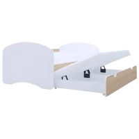 Детская кровать Happy Babies Happy 80 x 160 см / ПВХ / Светлая груша