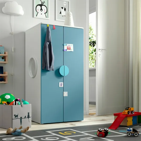 Dulap Ikea Smastad/Platsa 60 x 57 x 123 / DSP / Alb photo 2