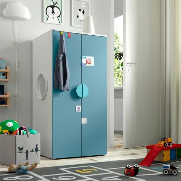 Dulap Ikea Smastad/Platsa 60 x 57 x 123 / DSP / Alb photo 2