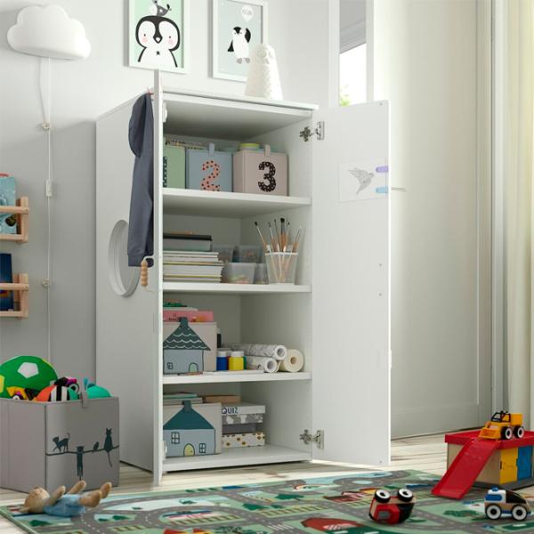 Dulap Ikea Smastad/Platsa 60 x 57 x 123 / DSP / Alb photo 3