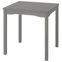 Обеденные стол со стульями Ikea Hauga/Stefan Квадратная / ДСП / Серый photo 2
