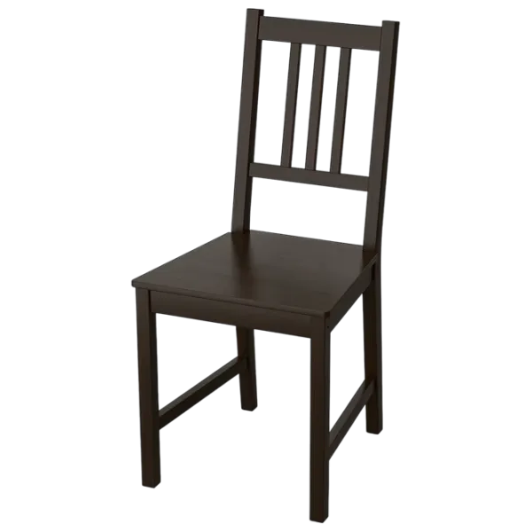 Set masă și scaune Ikea Hauga/Stefan Pătrată / PAL / Gray photo 3