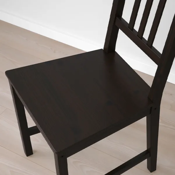 Set masă și scaune Ikea Hauga/Stefan Pătrată / PAL / Gray photo 6