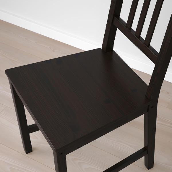 Set masă și scaune Ikea Hauga/Stefan Pătrată / PAL / Gray photo 6