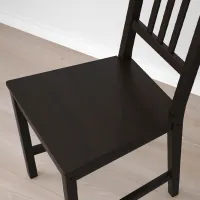 Обеденные стол со стульями Ikea Hauga/Stefan Квадратная / ДСП / Серый photo 6