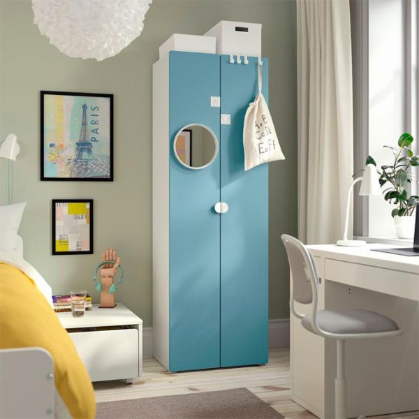 Dulap Ikea Smastad/Platsa 60 x 42 x 181 / DSP / Alb photo 2