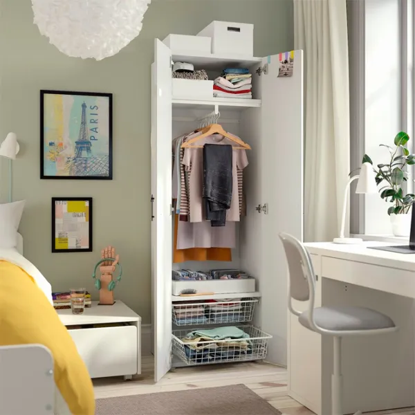 Dulap Ikea Smastad/Platsa 60 x 42 x 181 / DSP / Alb photo 3