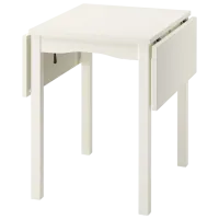 Обеденные стол со стульями Ikea Hauga/Frosvi Прямоугольная / ДСП / Белый photo 2