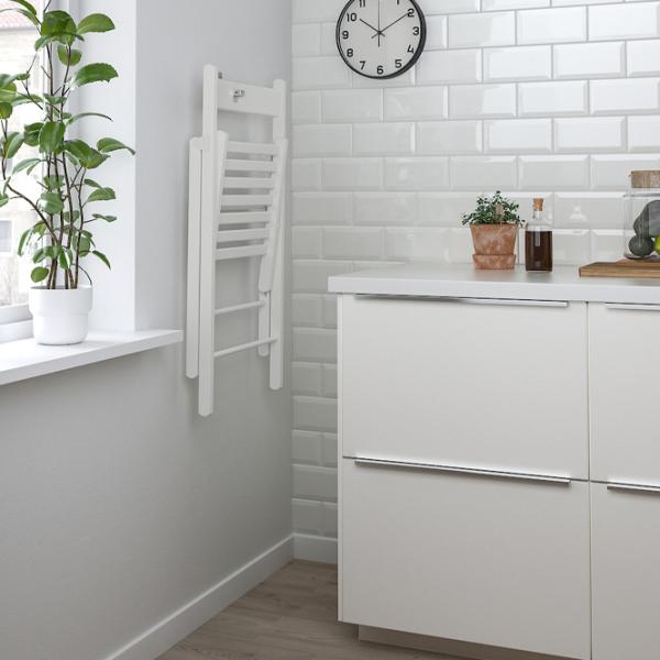 Обеденные стол со стульями Ikea Hauga/Frosvi Прямоугольная / ДСП / Белый photo 4 Обеденные стол со стульями Ikea Hauga/Frosvi Прямоугольная / ДСП / Белый photo 4