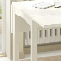 Обеденные стол со стульями Ikea Hauga/Frosvi Прямоугольная / ДСП / Белый photo 5