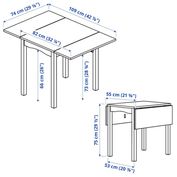Обеденные стол со стульями Ikea Hauga/Frosvi Прямоугольная / ДСП / Белый photo 7 Обеденные стол со стульями Ikea Hauga/Frosvi Прямоугольная / ДСП / Белый photo 7