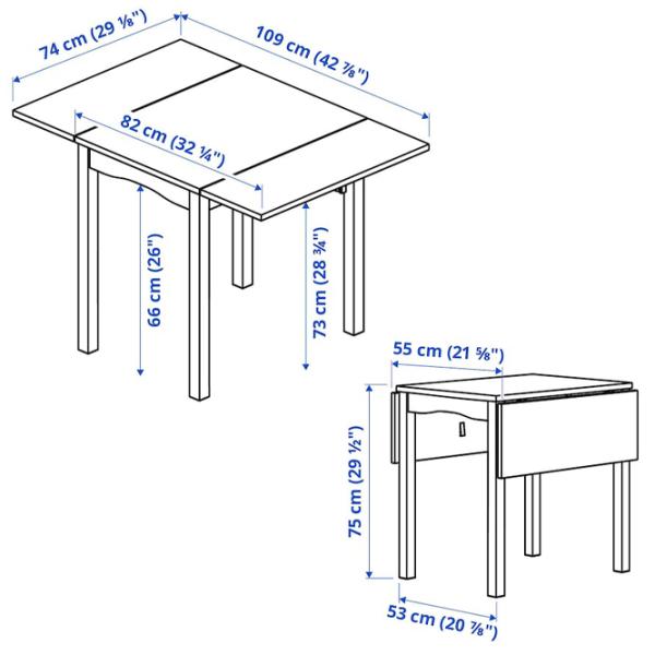 Обеденные стол со стульями Ikea Hauga/Frosvi Прямоугольная / ДСП / Белый photo 7 Обеденные стол со стульями Ikea Hauga/Frosvi Прямоугольная / ДСП / Белый photo 7