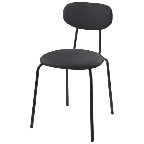 Обеденные стол со стульями Ikea Stenssele/Ostano/Remmarn Круглая / ДСП / Тёмно-серый photo 2 Обеденные стол со стульями Ikea Stenssele/Ostano/Remmarn Круглая / ДСП / Тёмно-серый photo 2