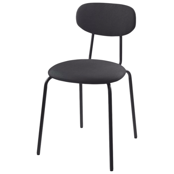 Обеденные стол со стульями Ikea Stenssele/Ostano/Remmarn Круглая / ДСП / Тёмно-серый photo 2 Обеденные стол со стульями Ikea Stenssele/Ostano/Remmarn Круглая / ДСП / Тёмно-серый photo 2