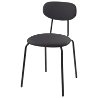 Set masă și scaune Ikea Stenssele/Ostano/Remmarn Rotundă / PAL / Dark Gray photo 2