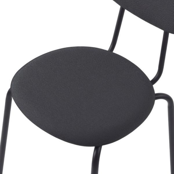 Обеденные стол со стульями Ikea Stenssele/Ostano/Remmarn Круглая / ДСП / Тёмно-серый photo 4 Обеденные стол со стульями Ikea Stenssele/Ostano/Remmarn Круглая / ДСП / Тёмно-серый photo 4