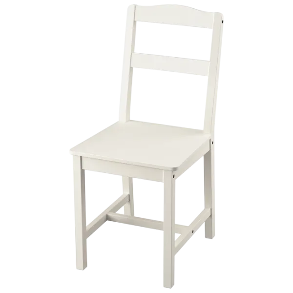Set masă și scaune Ikea Hauga Dreptunghiulară / PAL / White photo 2