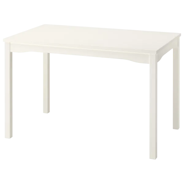 Set masă și scaune Ikea Hauga Dreptunghiulară / PAL / White photo 3