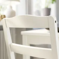 Set masă și scaune Ikea Hauga Dreptunghiulară / PAL / White photo 5