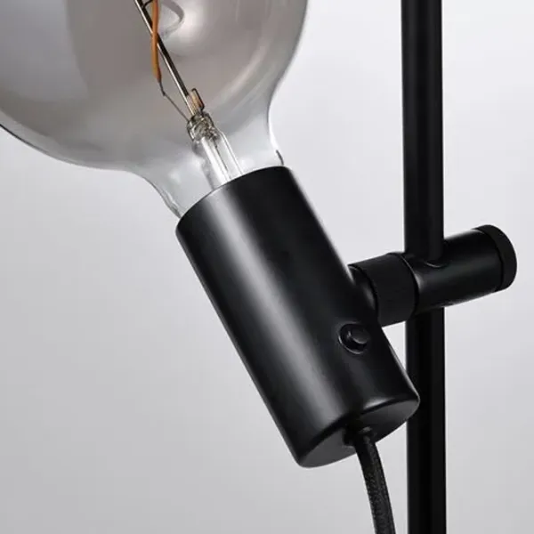 Lampadar Ikea Harslinga/Molnart  Black / E27 photo 2
