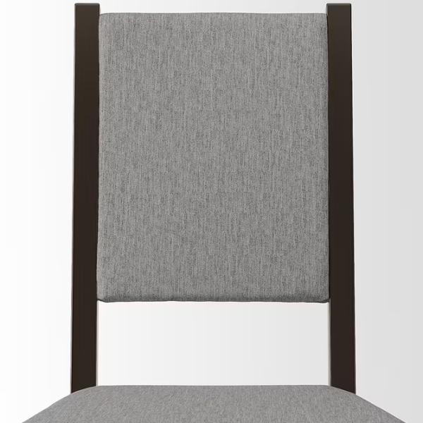 Set masă și scaune Ikea Hauga/Stefan/Knisa Pătrată / PAL / Gray photo 4