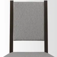 Обеденные стол со стульями Ikea Hauga/Stefan/Knisa Квадратная / ДСП / Серый photo 4