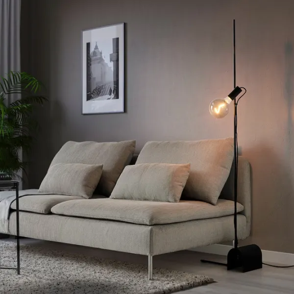 Tоршер Ikea Harslinga  Черный / E27 photo 3 Tоршер Ikea Harslinga  Черный / E27 photo 3