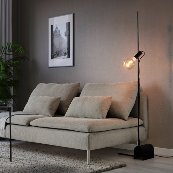 Tоршер Ikea Harslinga  Черный / E27 photo 3 Tоршер Ikea Harslinga  Черный / E27 photo 3
