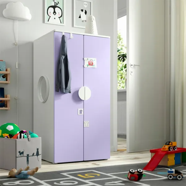 Dulap Ikea Smastad/Platsa 60 x 57 x 123 / DSP / Alb photo 3