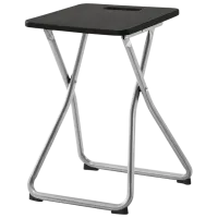 Обеденные стол со стульями Ikea Gunde Квадратная / Дерево / Черный photo 3