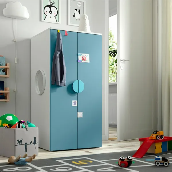 Dulap Ikea Smastad/Platsa 60 x 57 x 123 / DSP / Alb photo 2