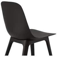 Set masă și scaune Ikea Stenssele/Odger Pătrată / PAL / Anthracite photo 2