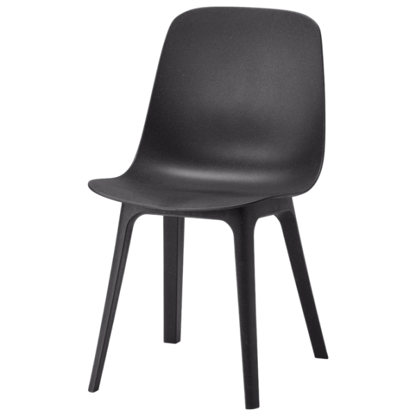 Set masă și scaune Ikea Stenssele/Odger Pătrată / PAL / Anthracite photo 8