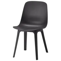 Set masă și scaune Ikea Stenssele/Odger Pătrată / PAL / Anthracite photo 8