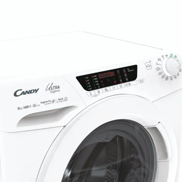 Mașină de spălat Candy HES14104TWM6/1-S 10 kg / 1400 rpm / White photo 4