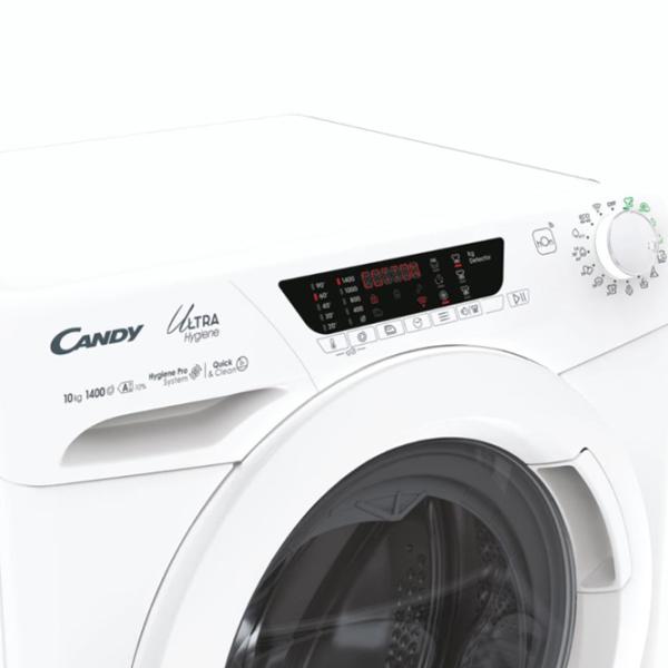 Mașină de spălat Candy HES14104TWM6/1-S 10 kg / 1400 rpm / White photo 4