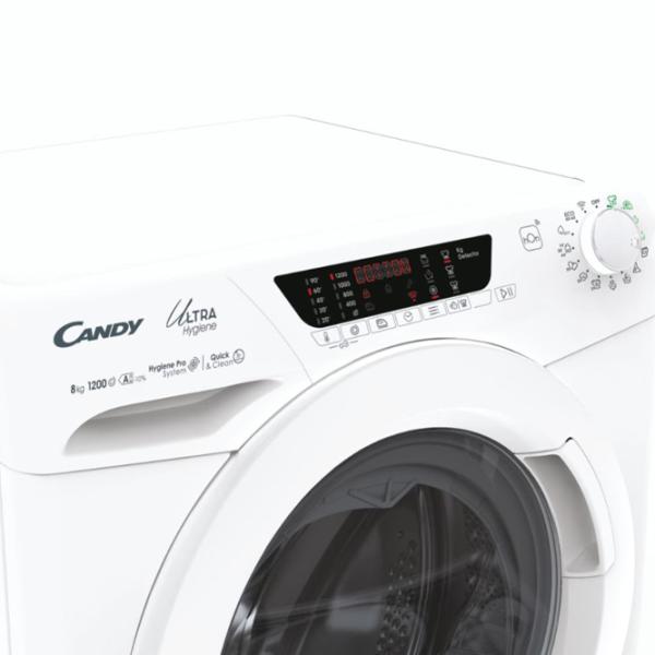 Стиральная машина Candy HE 1284TWM6/1-S 8 кг / 1200 об/мин / Белый photo 4