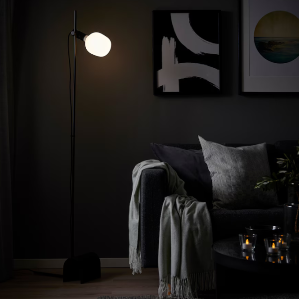 Lampadar Ikea Harslinga/Tradfri  Black / E27 photo 2